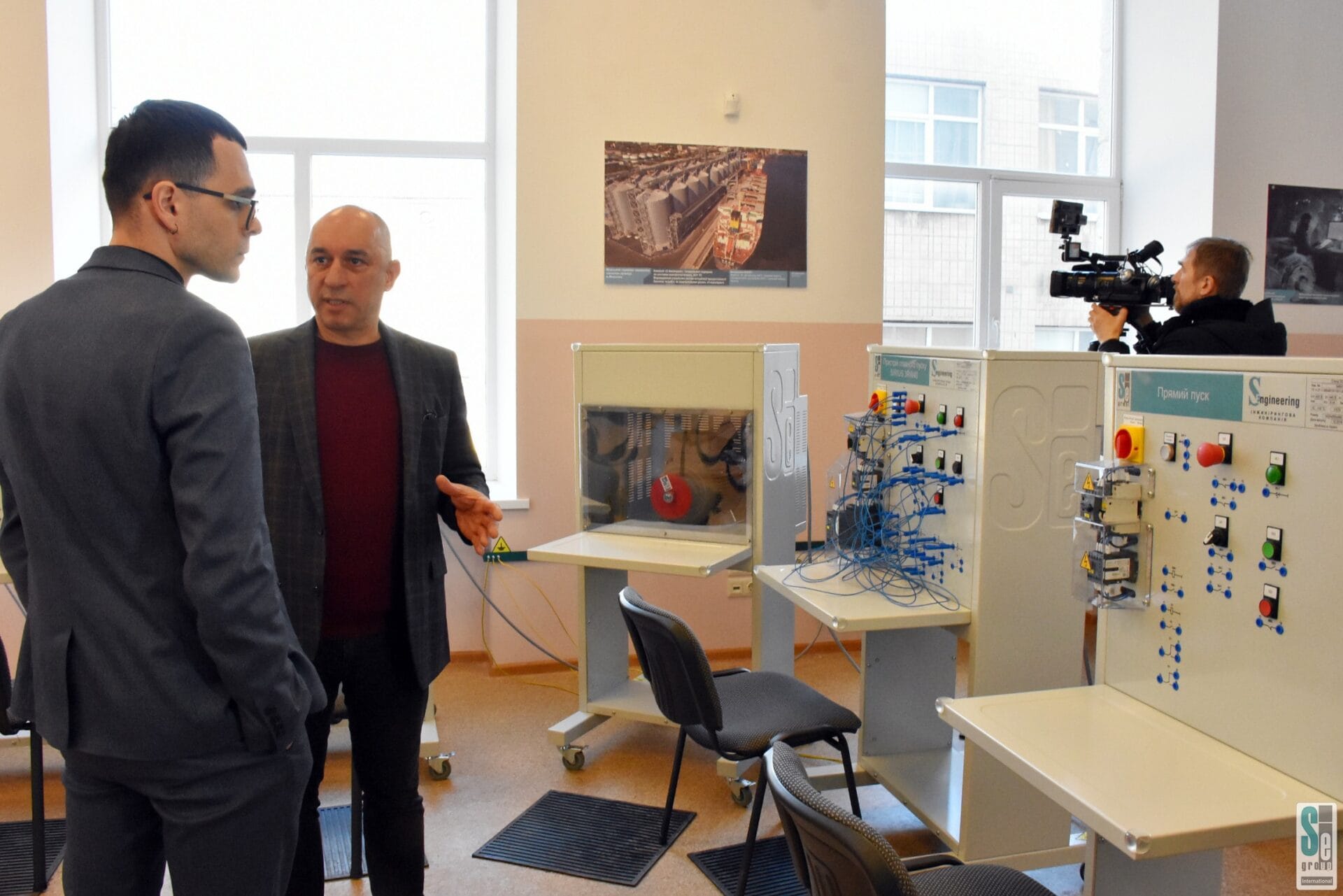 Замминистра образования и науки Украины посетил лабораторию "С-Инжиниринг" в ОНАПТ