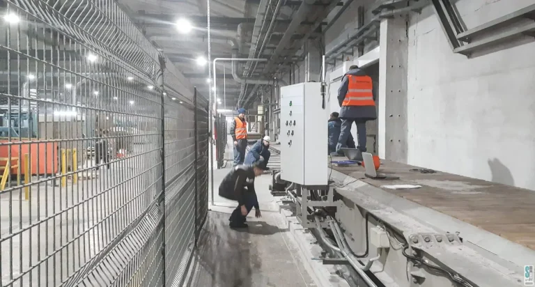 В последние дни года специалисты «С-Инжиниринг» модернизировали транспортную систему на действующем предприятии