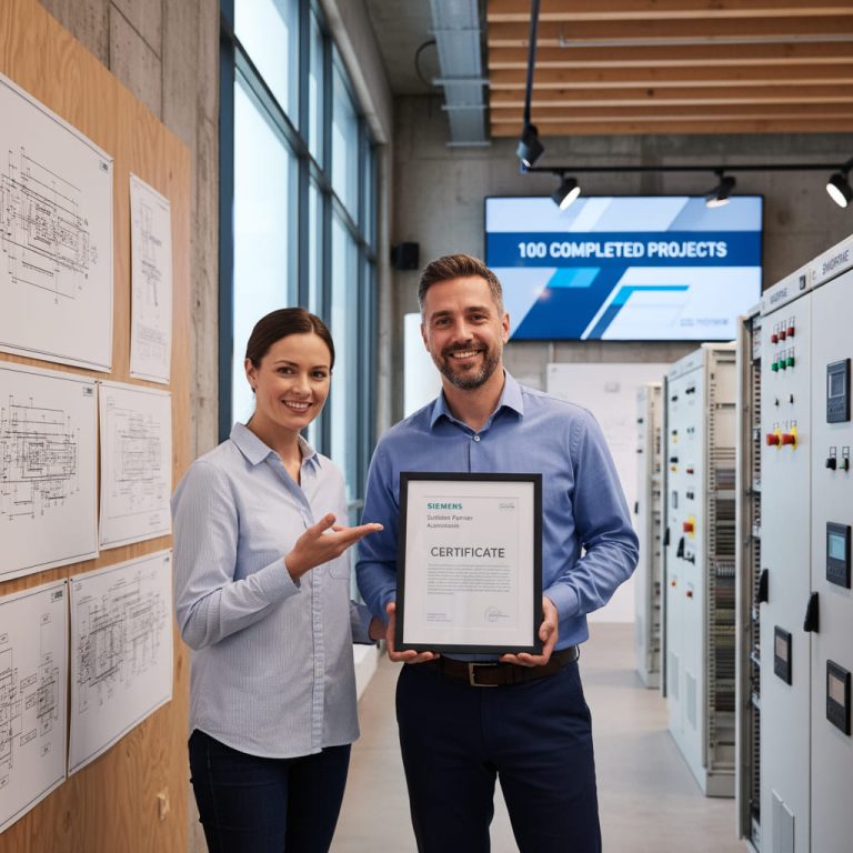 Партнёрство уровня Siemens Solution Partner Automation