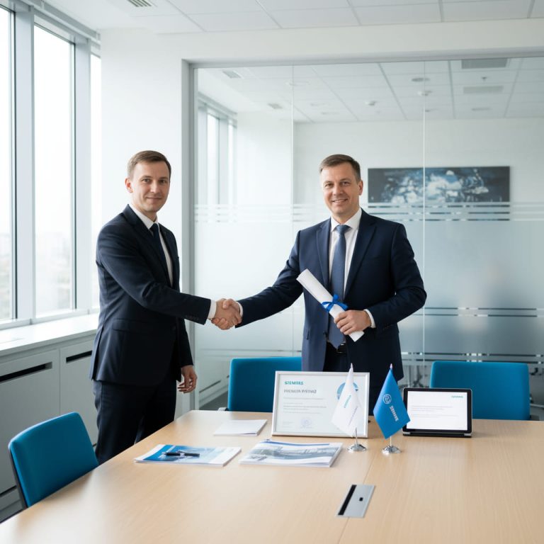 Статус премиум-партнёра Siemens Украина